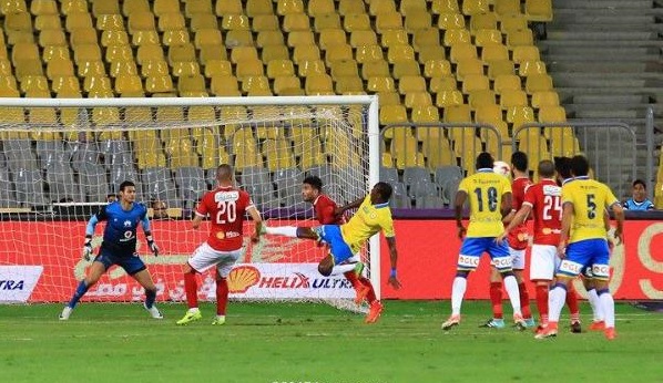 جانب من المباراة