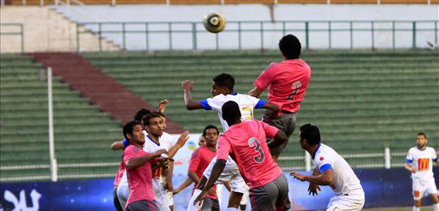 جانب من مباراة سابقة بين الزمالك والشرطة