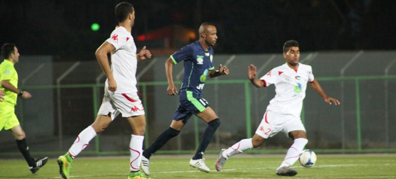 جانب من مباراة شباب الخليل والظاهرية