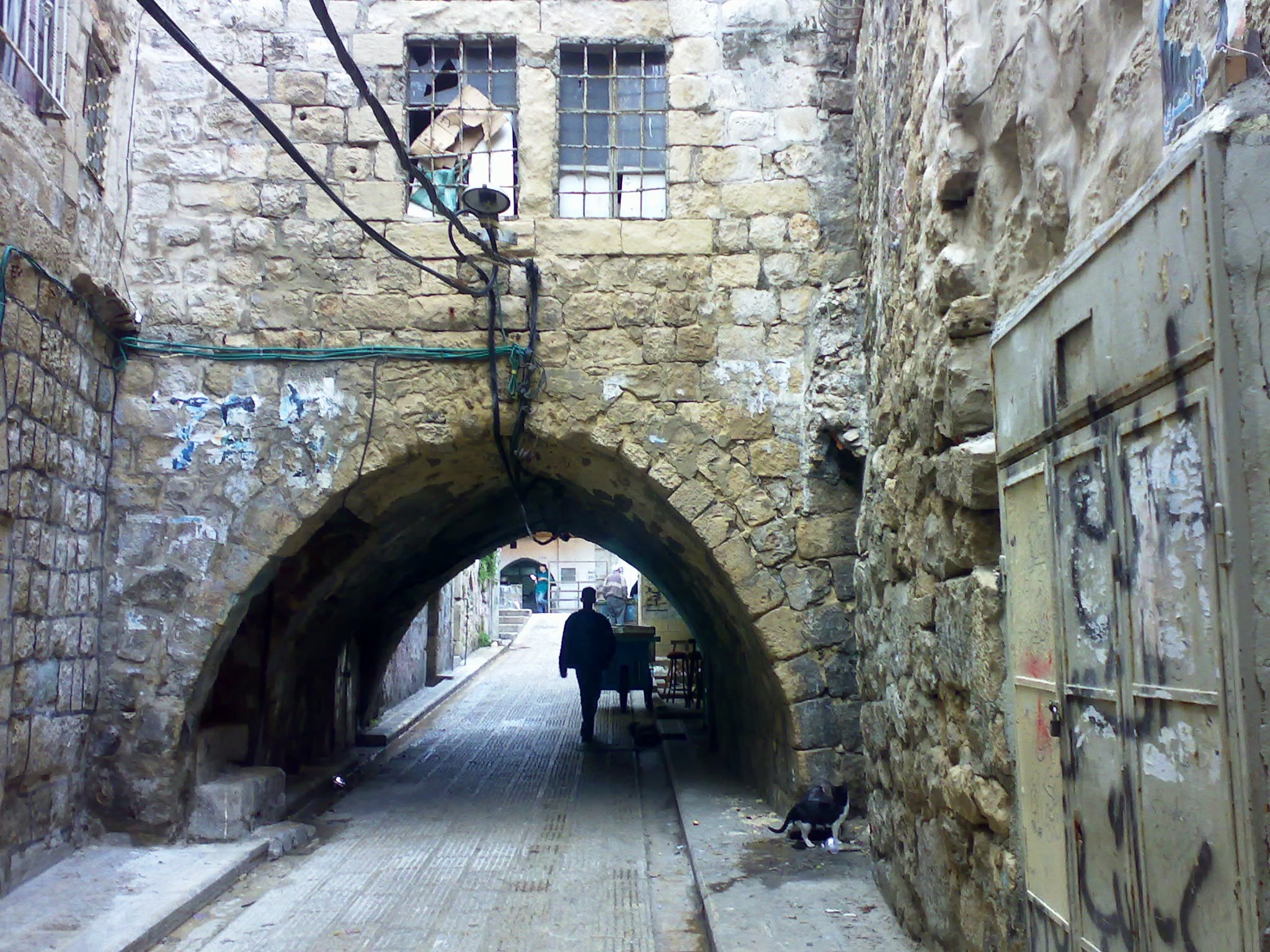  أزقة البلدة القديمة النابلسية