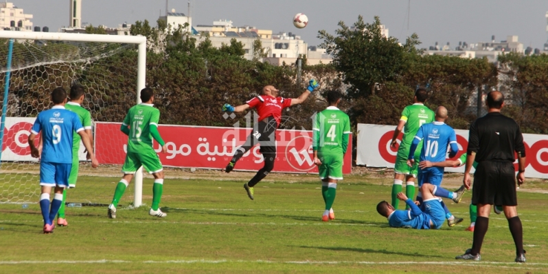 جانب من المباراة