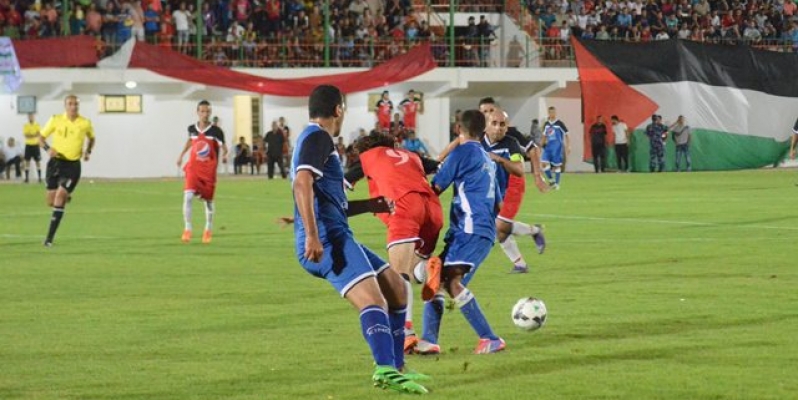 جانب من المباراة