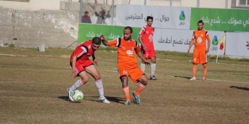 جانب من المباراة