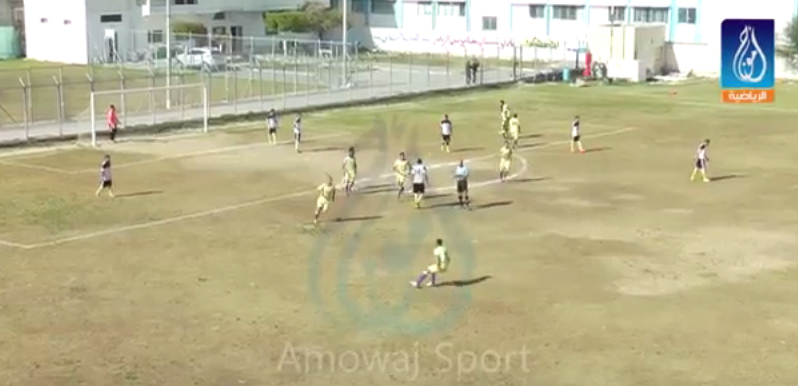 جانب من المباراة