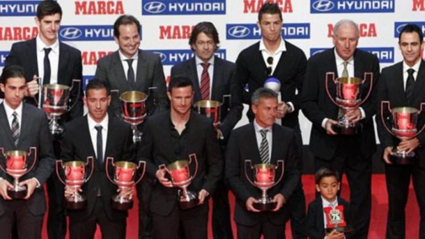رونالدو أفضل لاعب في إسبانيا