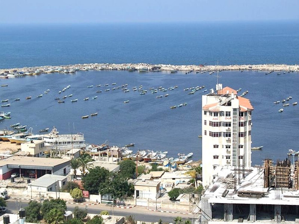 صورة لمدينة غزة 
