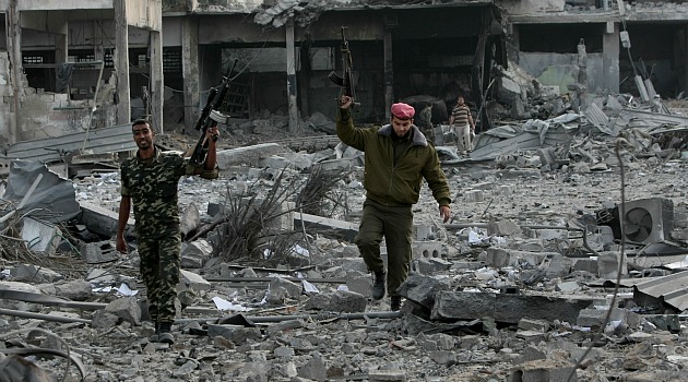 اثار العدوان "الإسرائيلي" على غزة