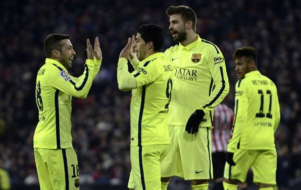 لاعبو برشلونة