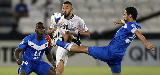 جانب من مباراة سابقة بين الطرفين