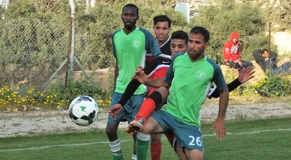 جانب من المباراة