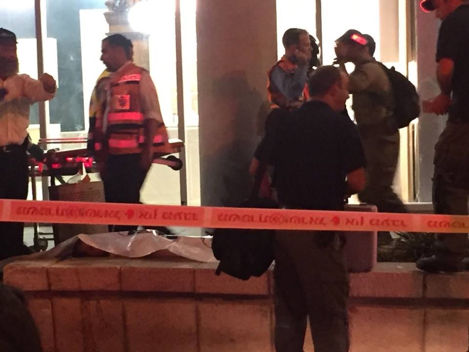 مكان استشهاد الشاب الفلسطيني في القدس