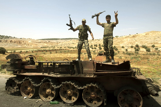 الجيش السوري الحر يقتل عدد من جنود حزب الله