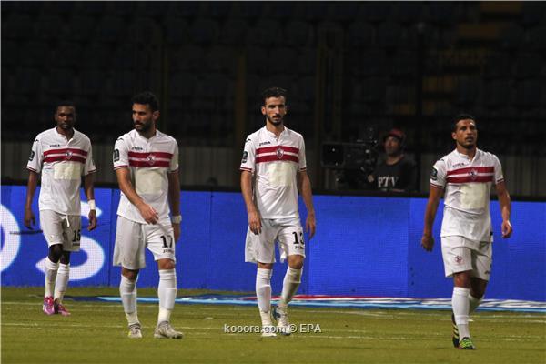 حزن لاعبي الزمالك بالخسارة
