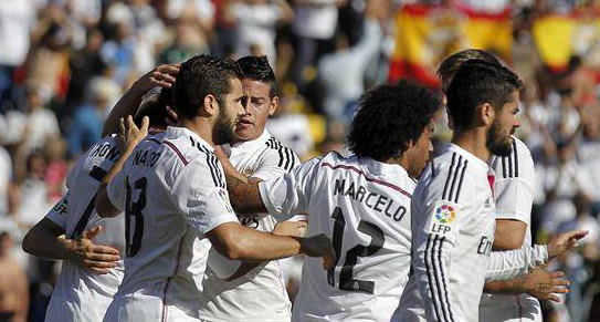 فريق ريال مدريد متصدر الدوري الإسباني