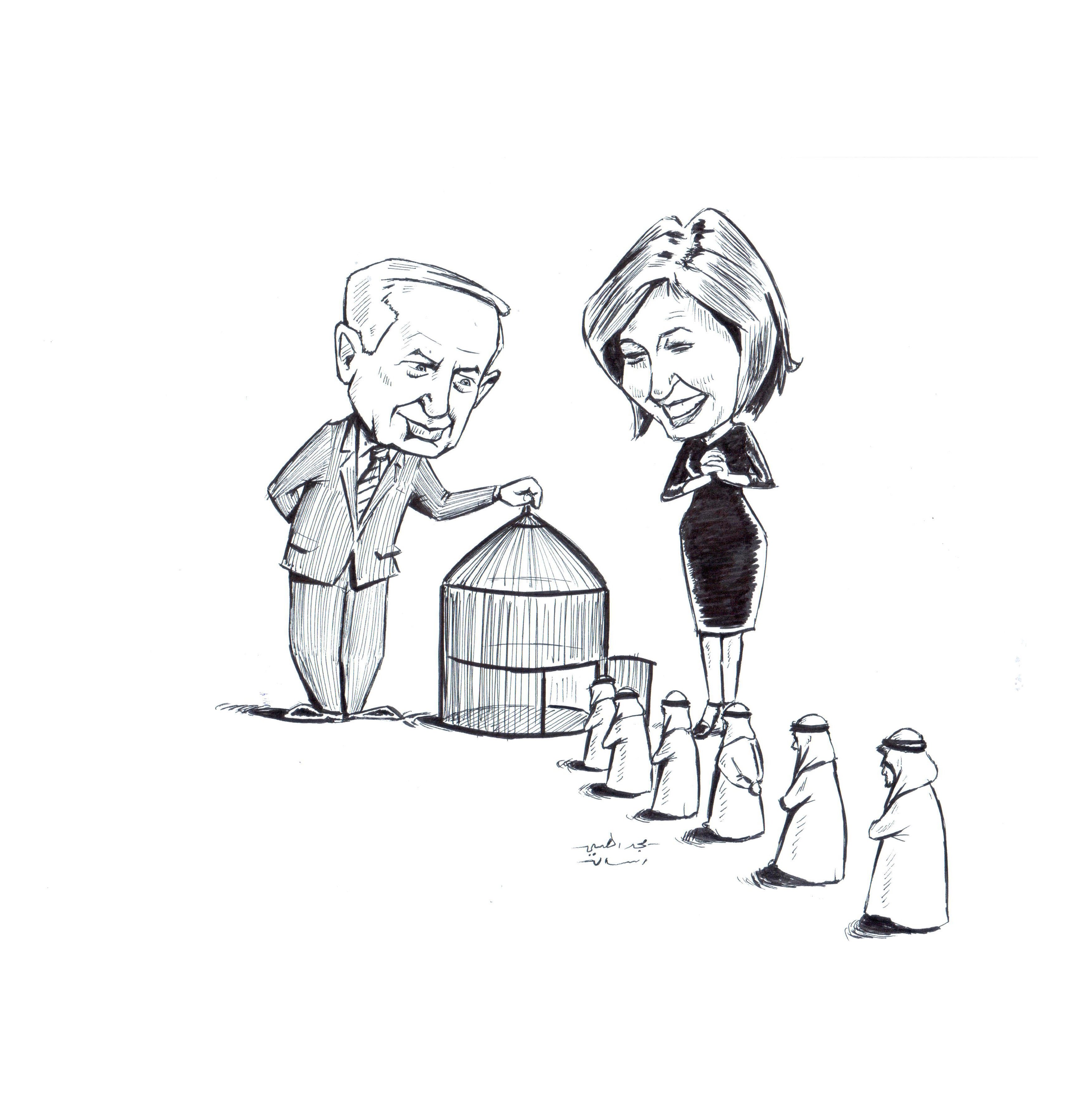 رسمة الفنان مجد الهسي