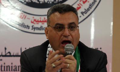 نقيب الصحفيين في رام الله عبد الناصر النجار