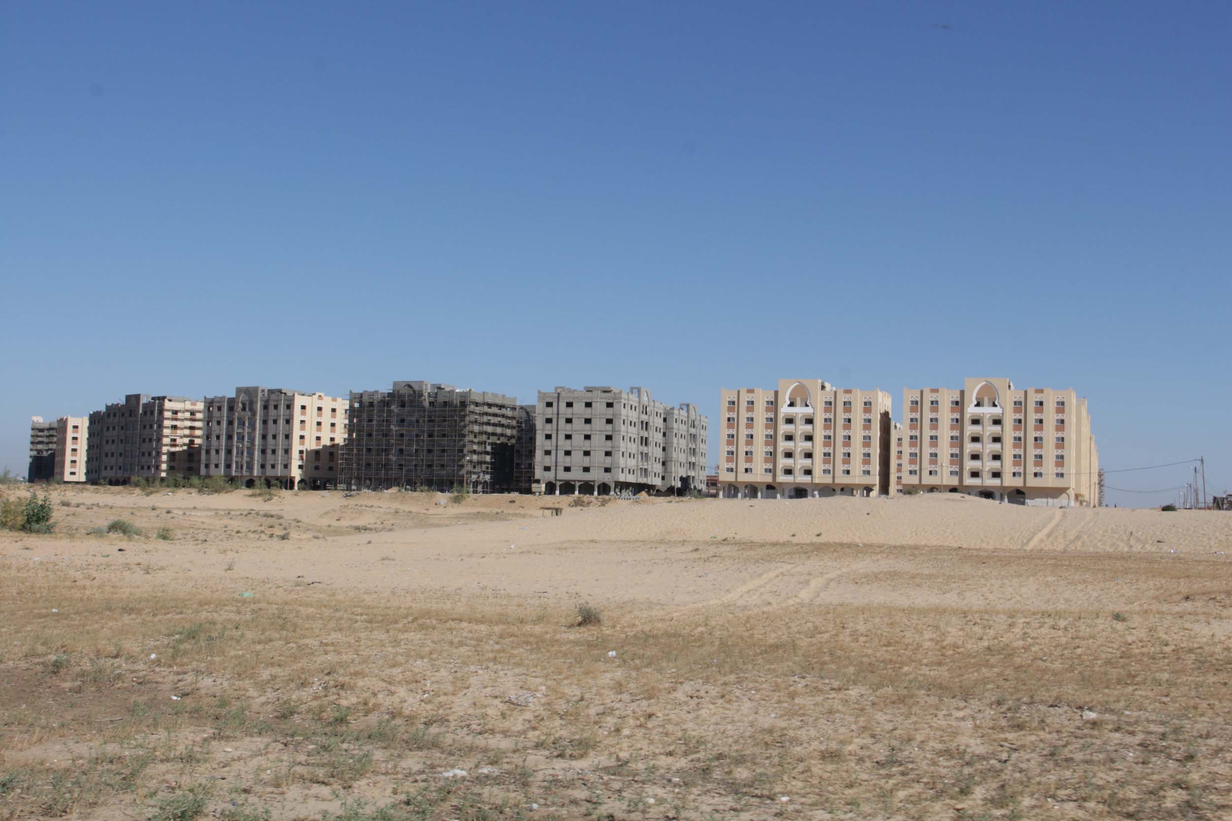 مدينة "حمد" السكنية في خانيونس جنوب قطاع غزة