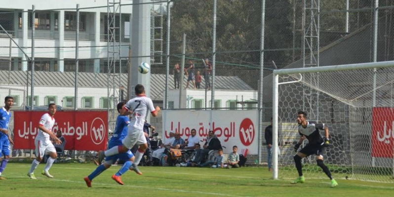جانب من المباراة