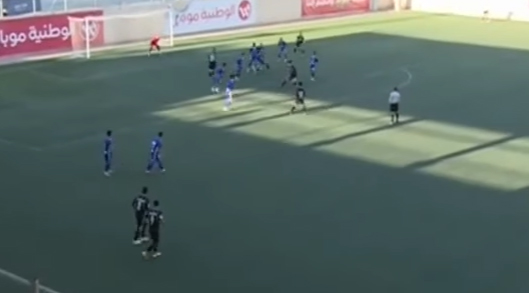 جانب من المباراة