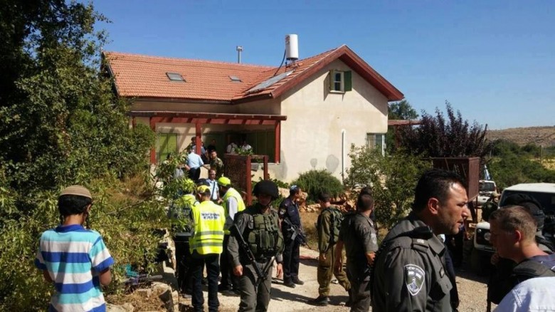 مكان العملية الفدائية التي نفذها الشهيد محمد طرايرة (الأرشيف)