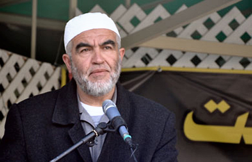  الشيخ رائد صلاح رئيس الحركة الاسلامية في الداخل الفلسطيني