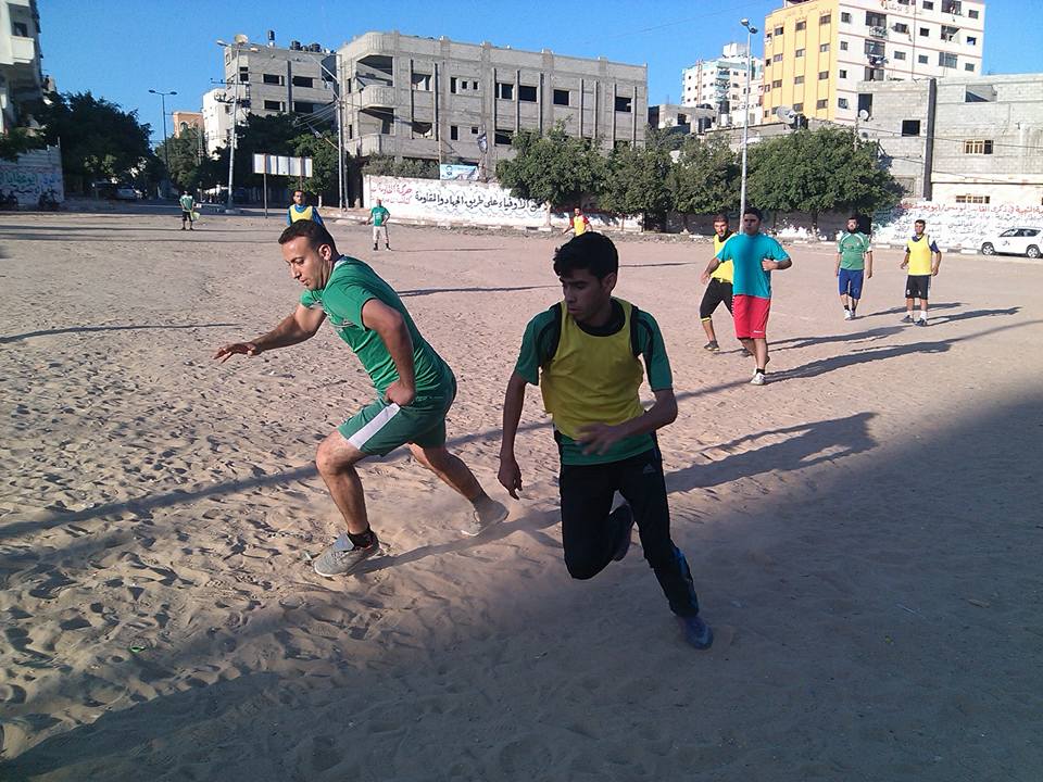 جانب من أحد مباريات البطولة