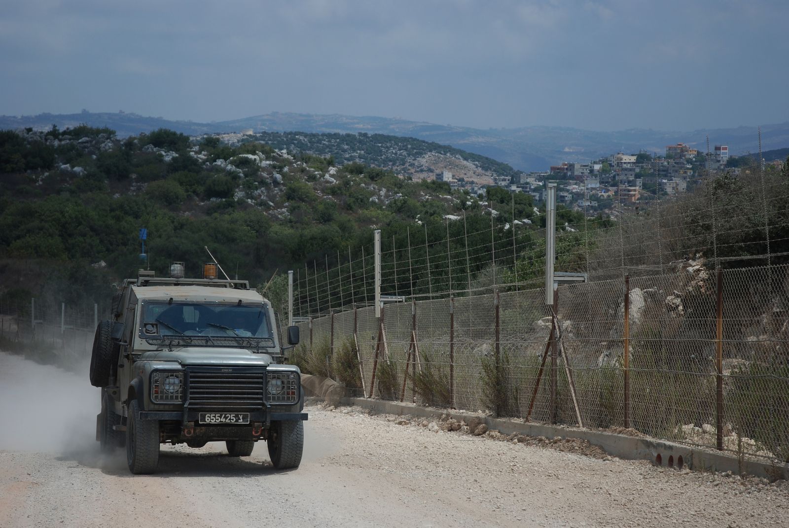 جيب عسكري إسرائيلي (أرشيف)