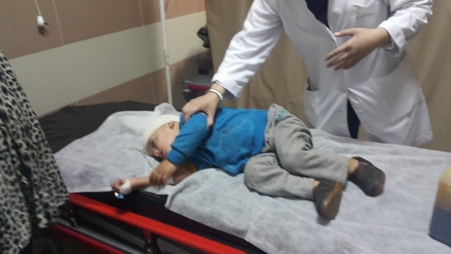 صورة الطفل الذي دهسته سيارة عسكرية إسرائيلية