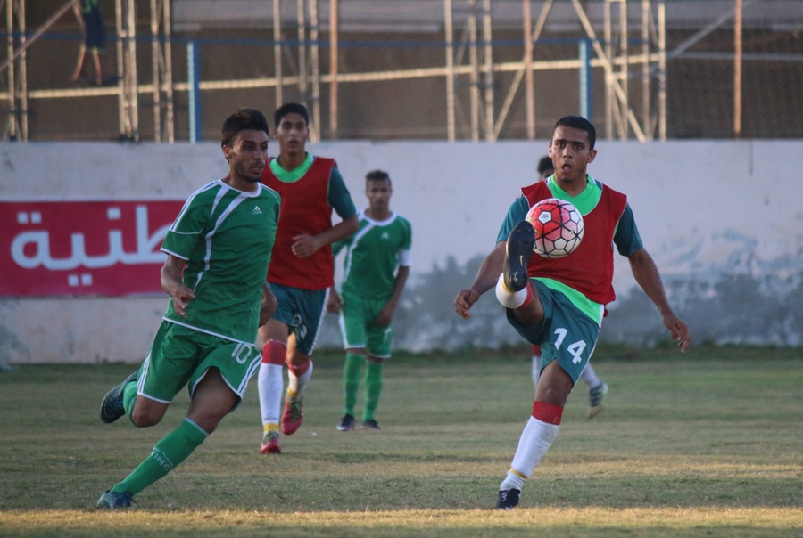 جانب من المباراة