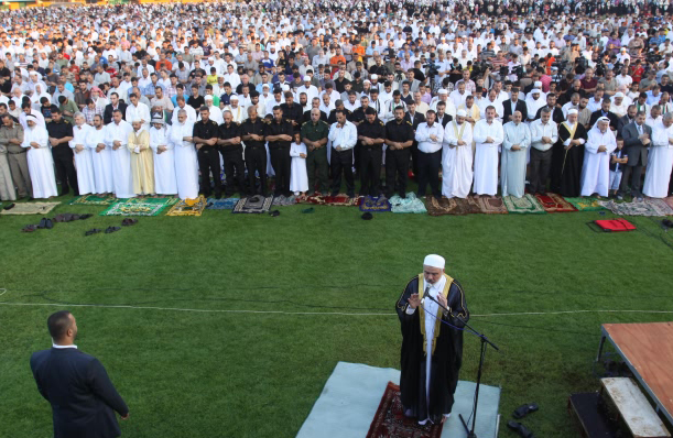 صلاة العيد في غزة (الأرشيف)