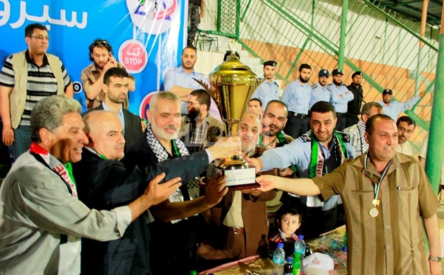 هنية يقود قدامى غزة للتتويج بكأس المرور العالمي