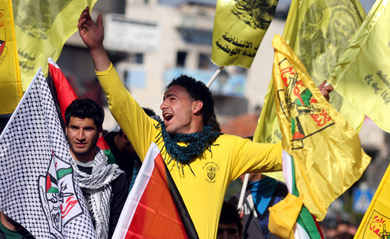 خلال انطلاقة فتح (الأرشيف)