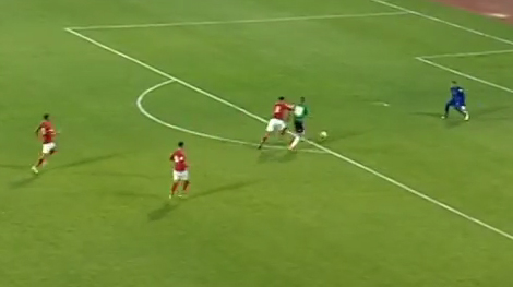 لحظة إحراز وادي الهدف