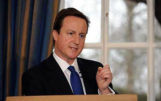 رئيس الوزراء ديفيد كاميرون