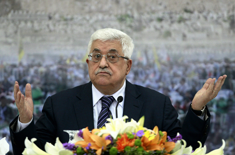  رئيس السلطة الفلسطينية محمود عباس