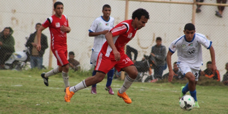 جانب من المباراة
