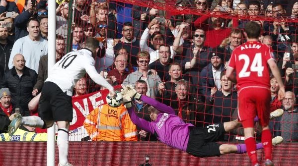 روني يهدر ركلة الجزاء