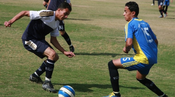 جانب من المباراة التي جمعت الطرفين الثلاثاء الماضي