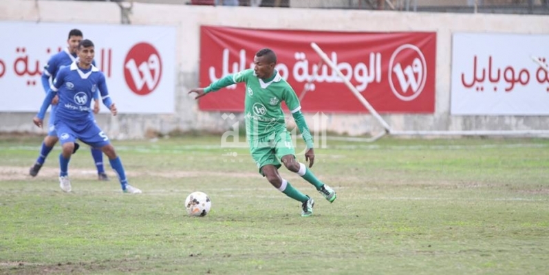 جانب من المباراة