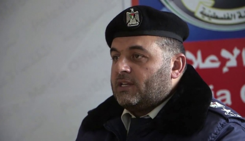 المقدم أيمن البطنيجي المتحدث باسم الشرطة 