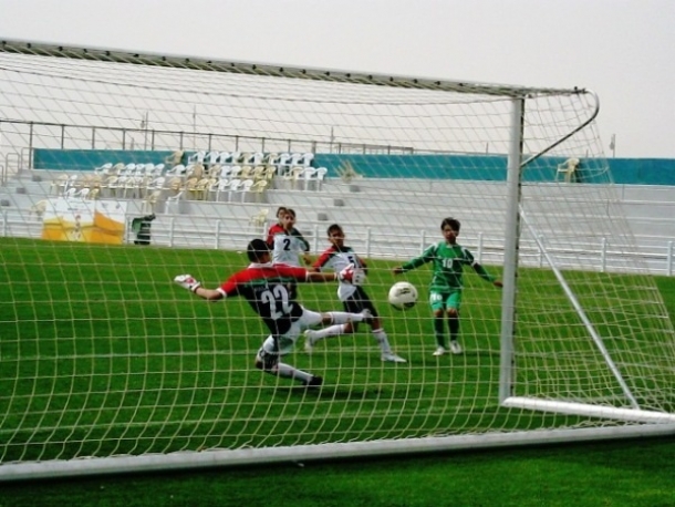 جانب من المباراة