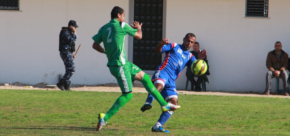 جانب من المباراة