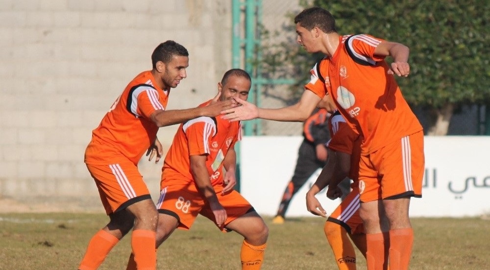 لاعبو اتحاد خانيونس