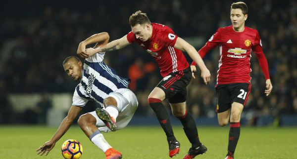 جانب من المباراة