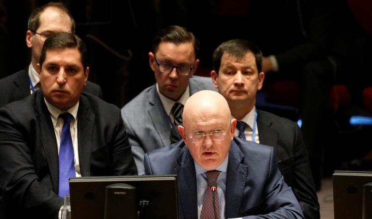 المندوب الروسي: الفيتو ضد المشروع الأميركي حماية للسلم والأمن الدوليين