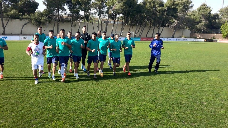 جانب من تدريبات ترجي واد النيص