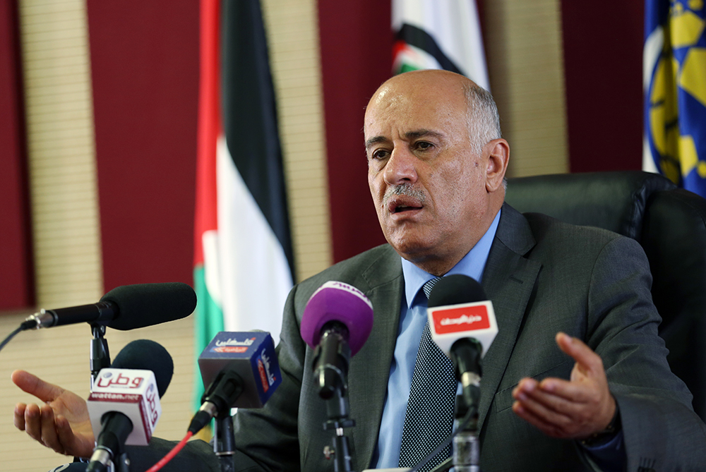 أمين سر اللجنة المركزية لحركة فتح جبريل الرجوب