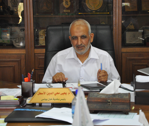  المهندس يحيى الأسطل رئيس بلدية خان يونس