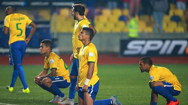 لاعبو منتخب البرازيل