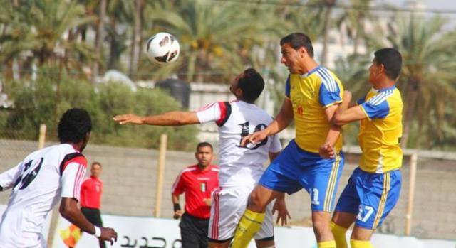 جانب من المباراة